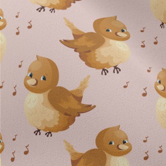 Singing Sparrow Chiffon