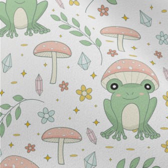 Pastoral Mushroom Frog Chiffon
