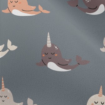 Fascinating Narwhal Chiffon