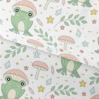 Pastoral Mushroom Frog Waterproof Oxford