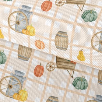 Autumn Farmhouse At Harvest Fe Waterproof Oxford