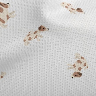 Jack Russell Terrier Baby Vers Athletic Mesh Flat Back