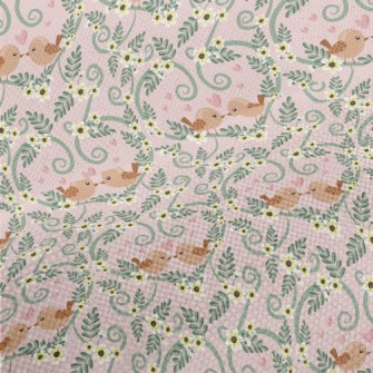 Bird Lovers Who Stay Together  Performance Linen