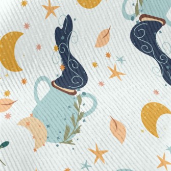 Colorful Abstract Aquarius Standard Corduroy