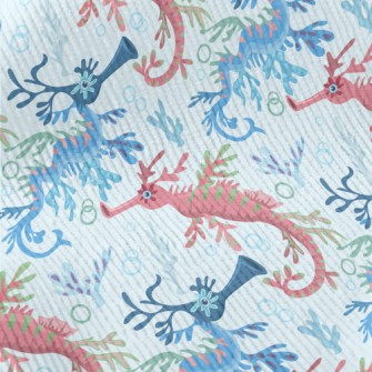 Mysterious Two-colored Sea Dra Standard Corduroy