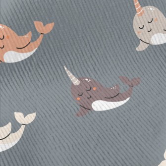 Fascinating Narwhal Standard Corduroy