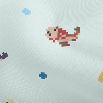 Mosaic Style Small Fish Dobby
