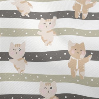 Playful Kitten Going To Work Dobby