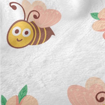 Big-eyed Bee Collecting Honey Minky