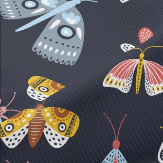 Nordic Style Butterfly Piqué