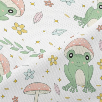 Pastoral Mushroom Frog Piqué