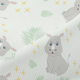 Shiny Rhino Baby Piqué