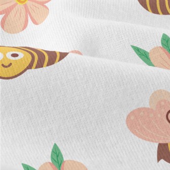 Big-eyed Bee Collecting Honey Modern Jersey