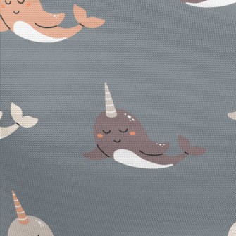 Fascinating Narwhal Pongee