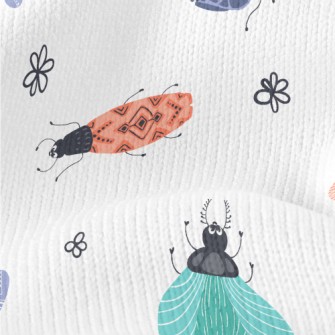 Colorful Playful Beetle Stretch Jersey