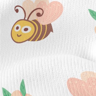 Big-eyed Bee Collecting Honey Stretch Jersey