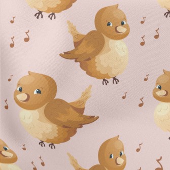 Singing Sparrow Lightweight Cotton Poplin