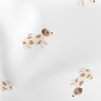 Jack Russell Terrier Baby Vers Lightweight Cotton Poplin