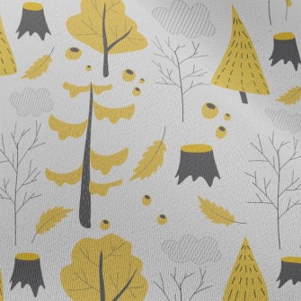 Dead Wood And Fallen Leaves Chiffon