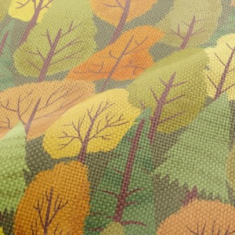 Autumn Woods Performance Linen