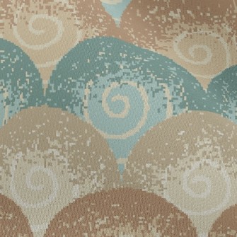 Mottled Mountain-shaped Waves Chiffon