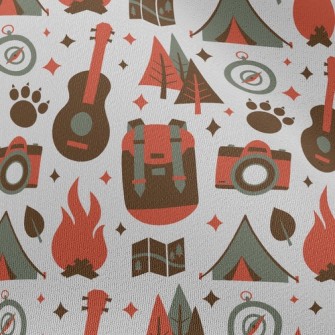 Camping Campfire Guitar Chiffon