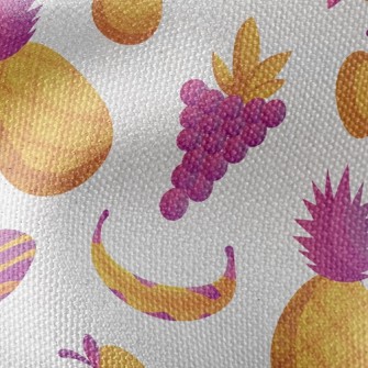 Spotted Pineapple Grapes Waterproof Canvas