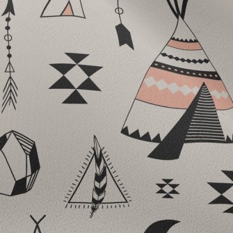 Indian Tribal Tent Chiffon