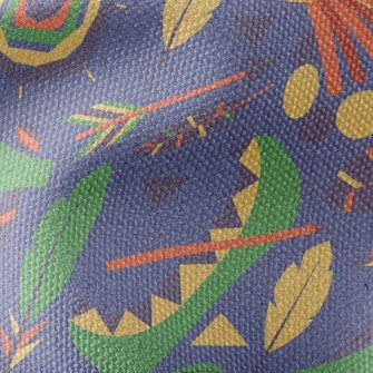 Native American Culture Waterproof Canvas