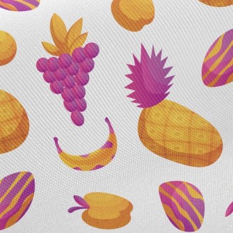 Spotted Pineapple Grapes Twill