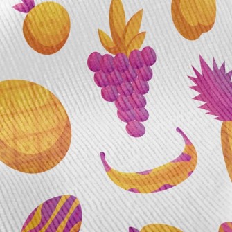Spotted Pineapple Grapes Standard Corduroy