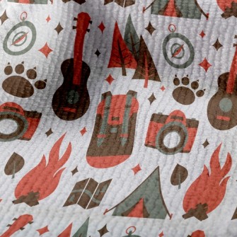 Camping Campfire Guitar Terry