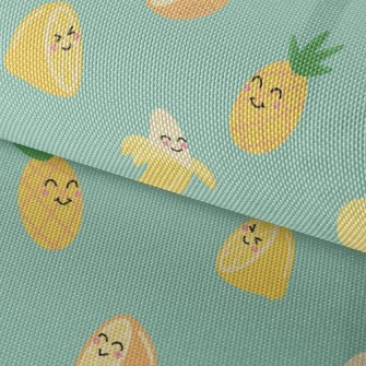 Funny Expression Juicy Fruit Waterproof Oxford