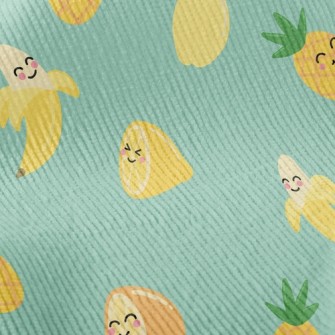 Funny Expression Juicy Fruit Standard Corduroy