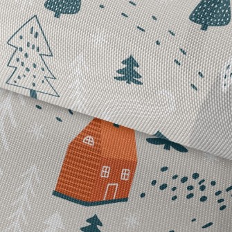 Cozy Country House Waterproof Oxford