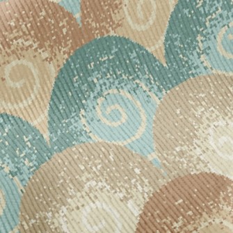 Mottled Mountain-shaped Waves Standard Corduroy