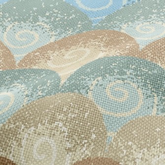 Mottled Mountain-shaped Waves Performance Linen