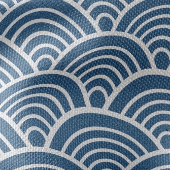 Lines Waves Waterproof Canvas