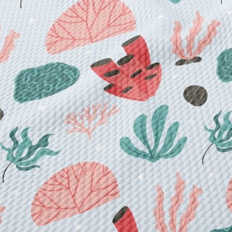 Chubby Coral Birdseye Piqué