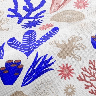 Lively Seaweed Creatures Performance Linen