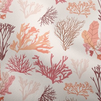 Beautiful Coral Seaweed Dobby