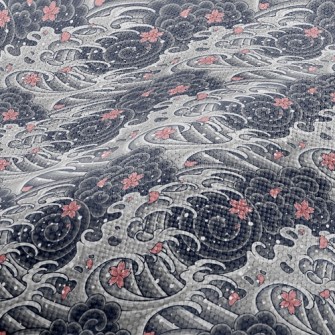 Sakura Waves Performance Linen