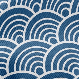 Lines Waves Standard Corduroy