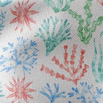Various Seaweeds Waterproof Canvas