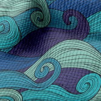 Classic Waves With Lines Terry