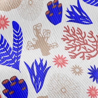Lively Seaweed Creatures Standard Corduroy