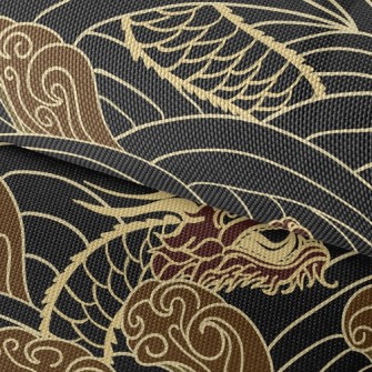 Dragon In Water Waterproof Oxford
