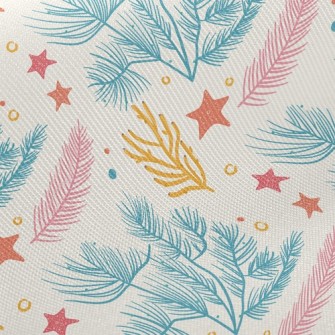 Colorful Starfish Seaweed Twill