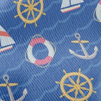 Sailboat Steering Wheel Standard Corduroy