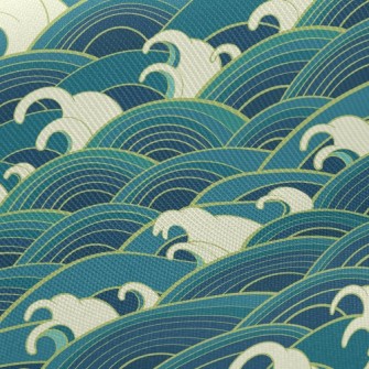 The Waves Are Rolling Twill